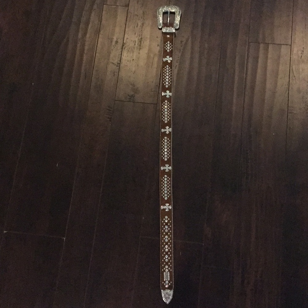 Great condition cow hair leather belt